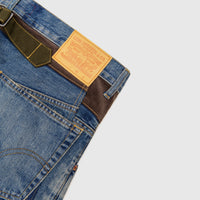 x LEVI'S TREATED COTTON DENIM JEAN