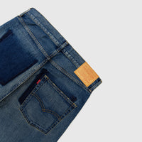 x LEVI'S TREATED COTTON SELVEDGE DENIM JEAN