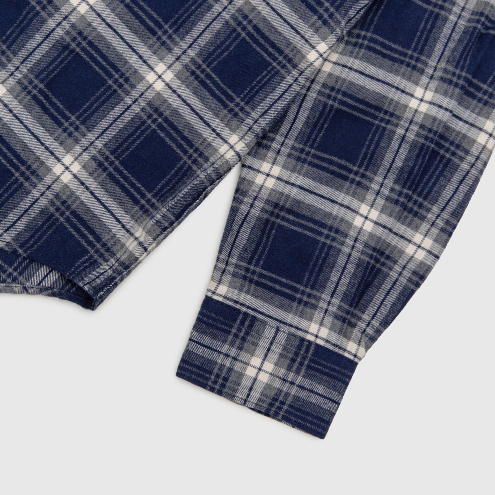 COTTON CHECK FLANNEL L/S SHIRT