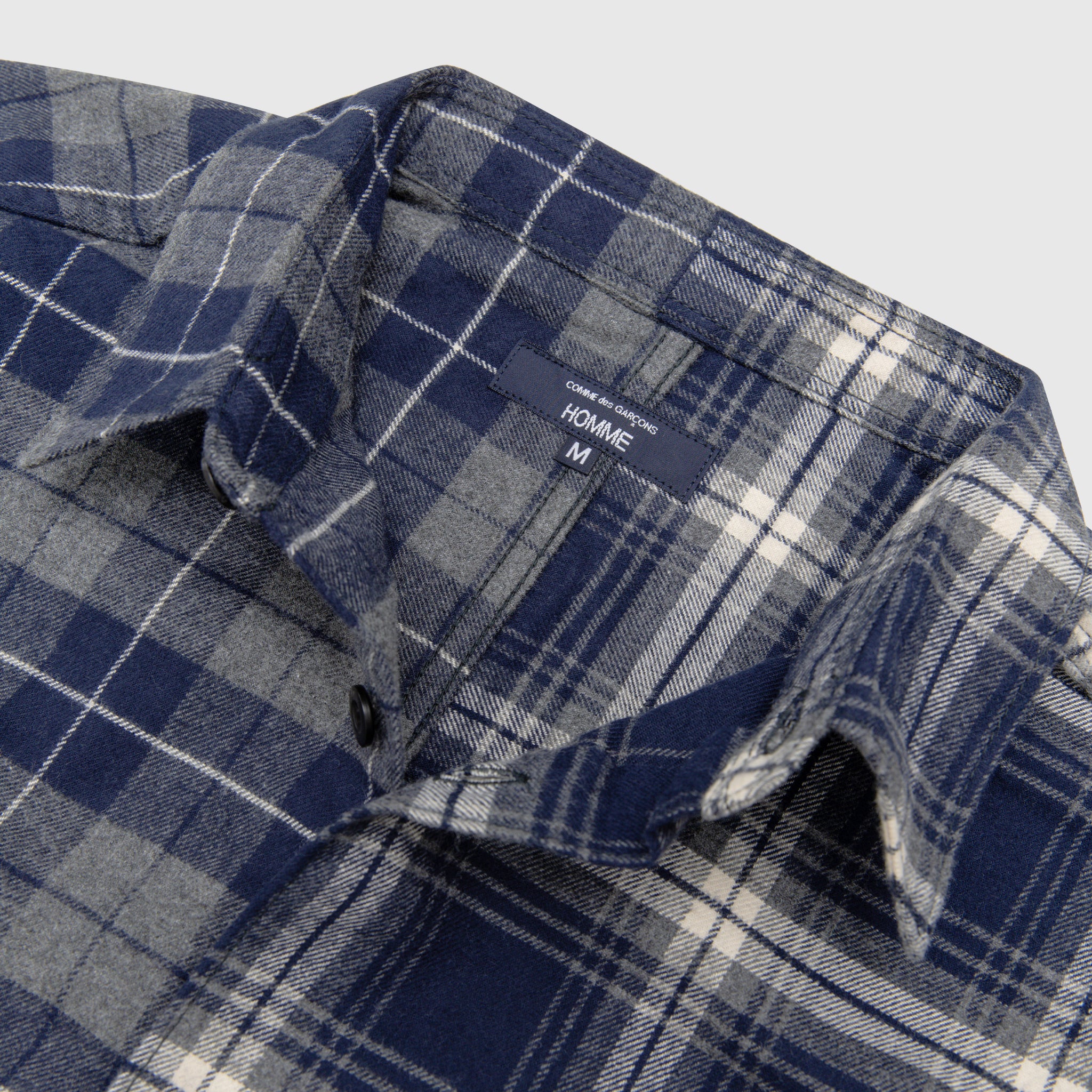 COTTON CHECK FLANNEL L/S SHIRT