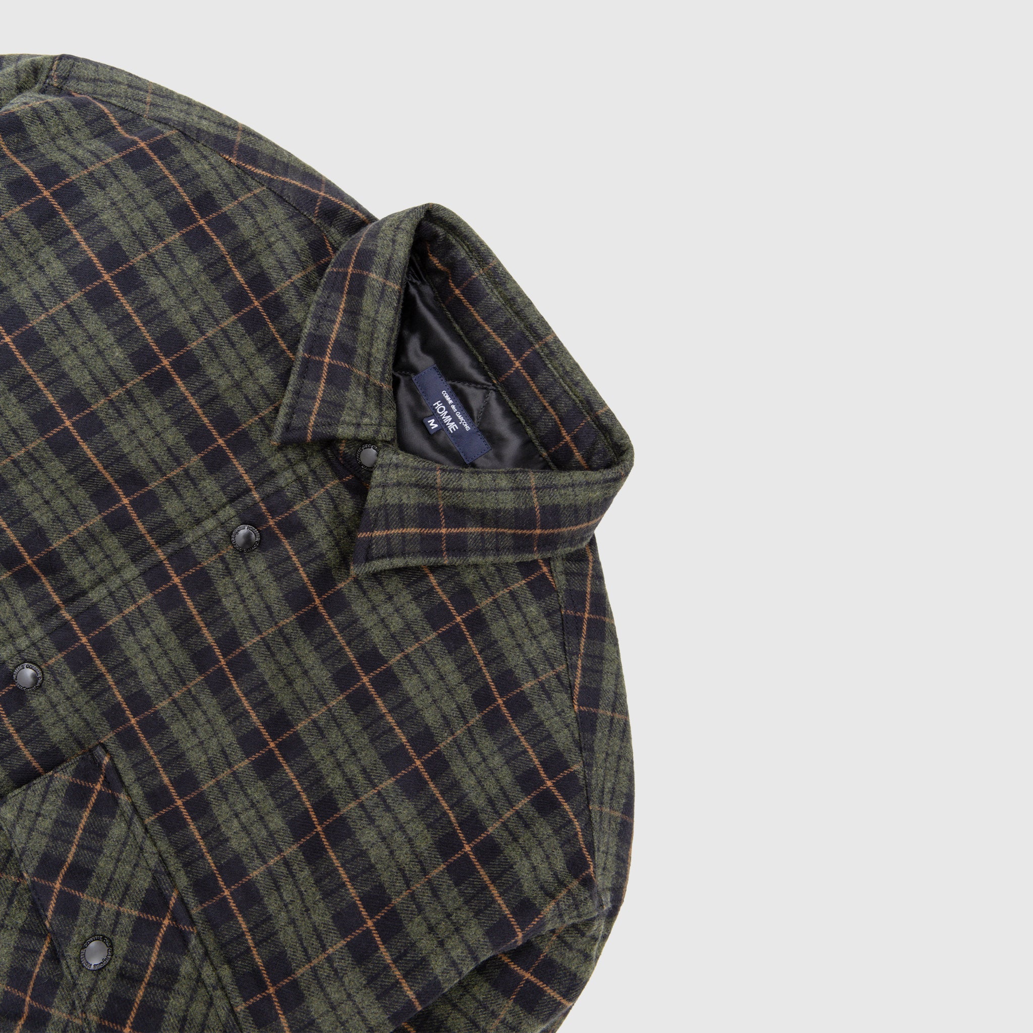 QUILTED CHECK SHIRT