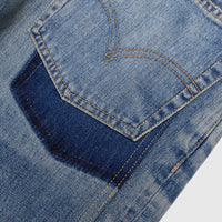 x LEVI'S TREATED COTTON DENIM JEAN