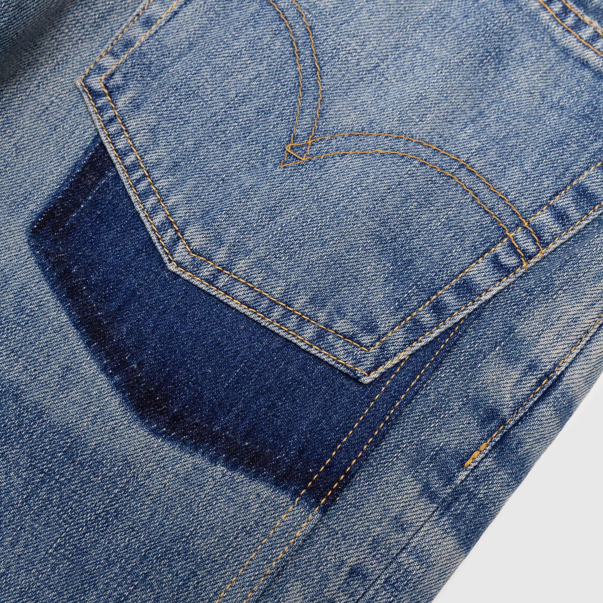 x LEVI'S TREATED COTTON DENIM JEAN