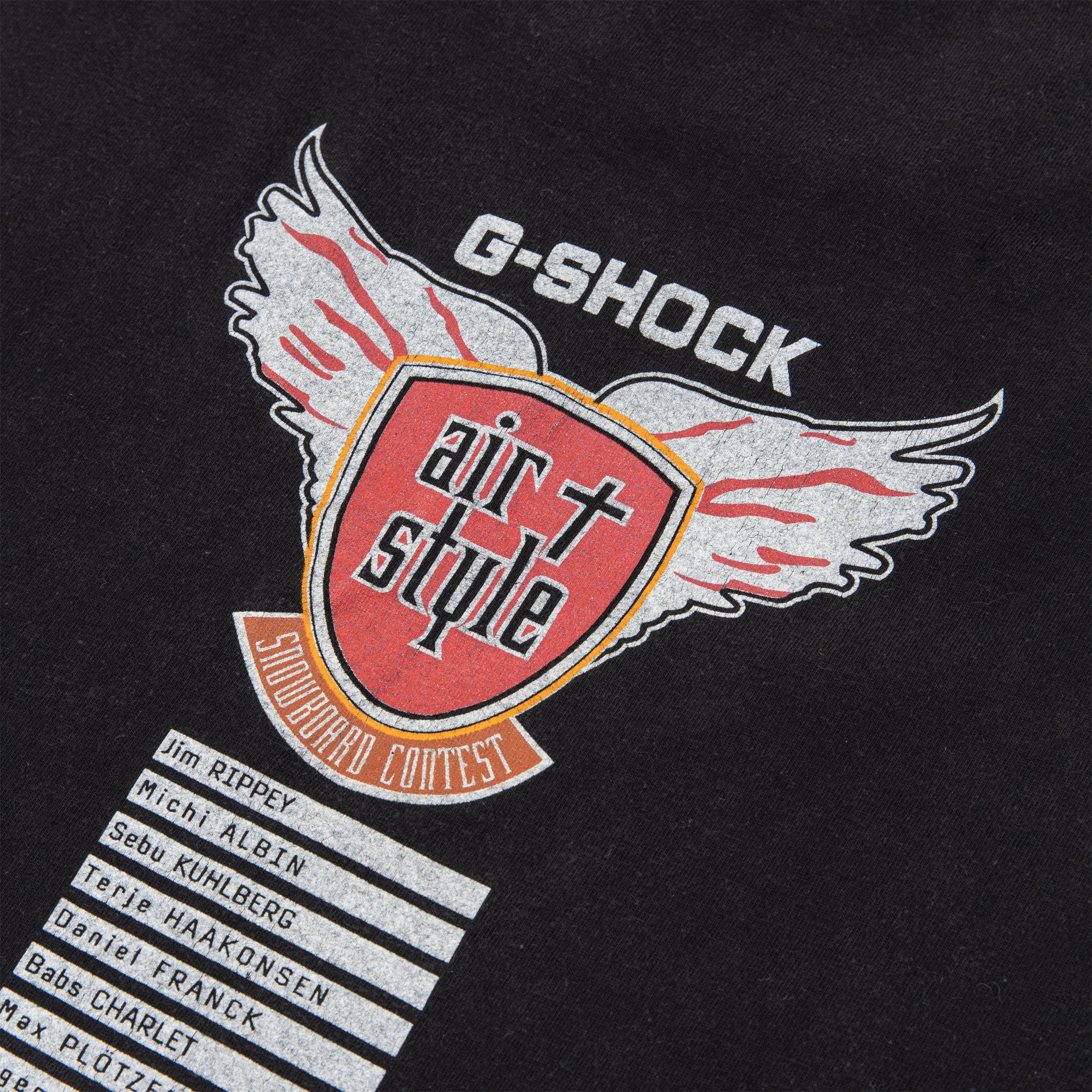 G-SHOCK/QUICKSILVER AIR & STYLE SNOWBOARD CONTEST S/S T-SHIRT