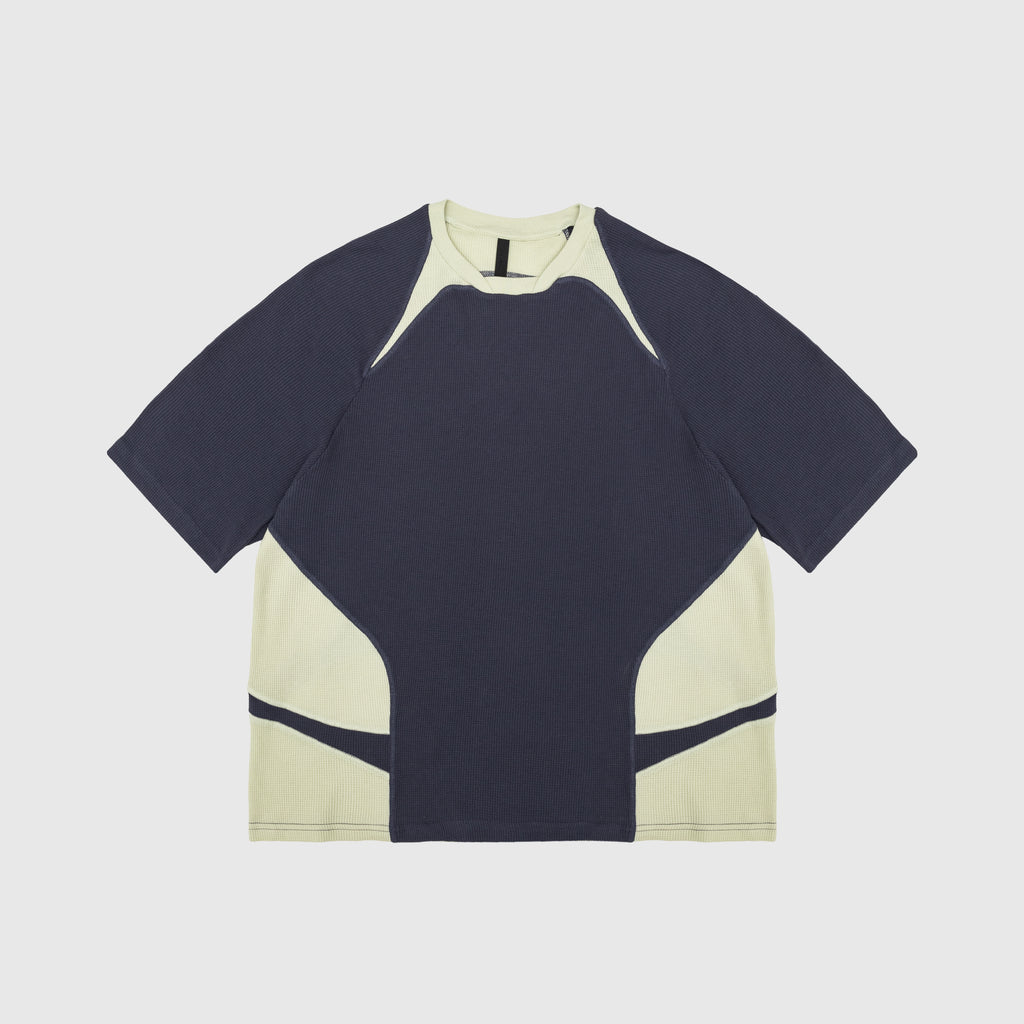 WAFFLE FACET S/S T-SHIRT