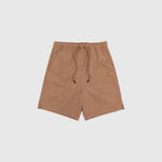 ESSENTIALS WOVEN SHORTS "ARCHAEO BROWN"