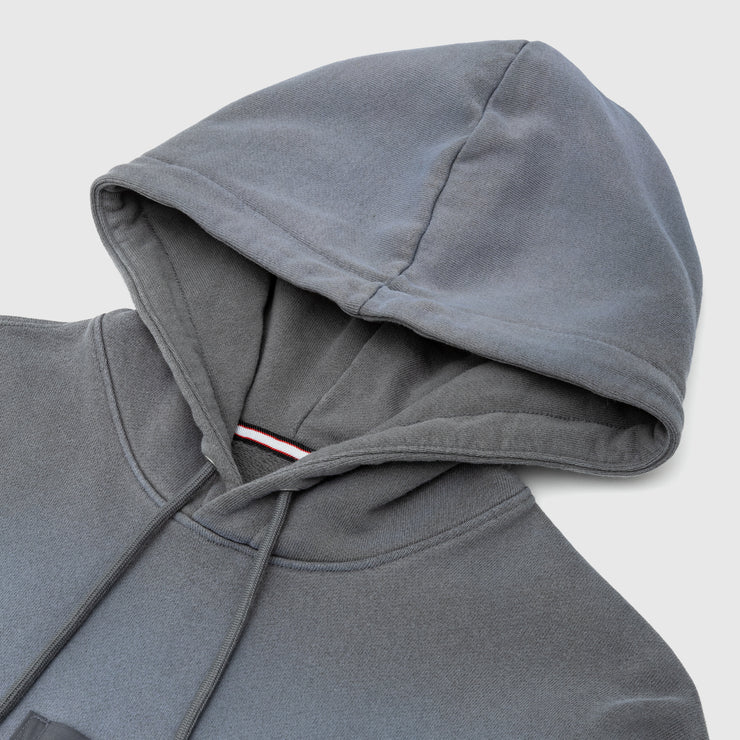 FLIGHT FLEECE HOODY "IRON GREY"