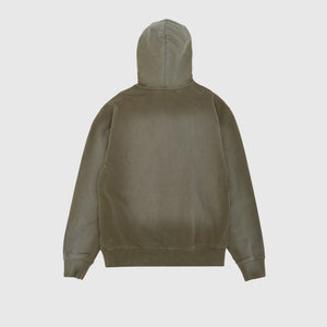 FLIGHT FLEECE HOODY "MEDIUM OLIVE"