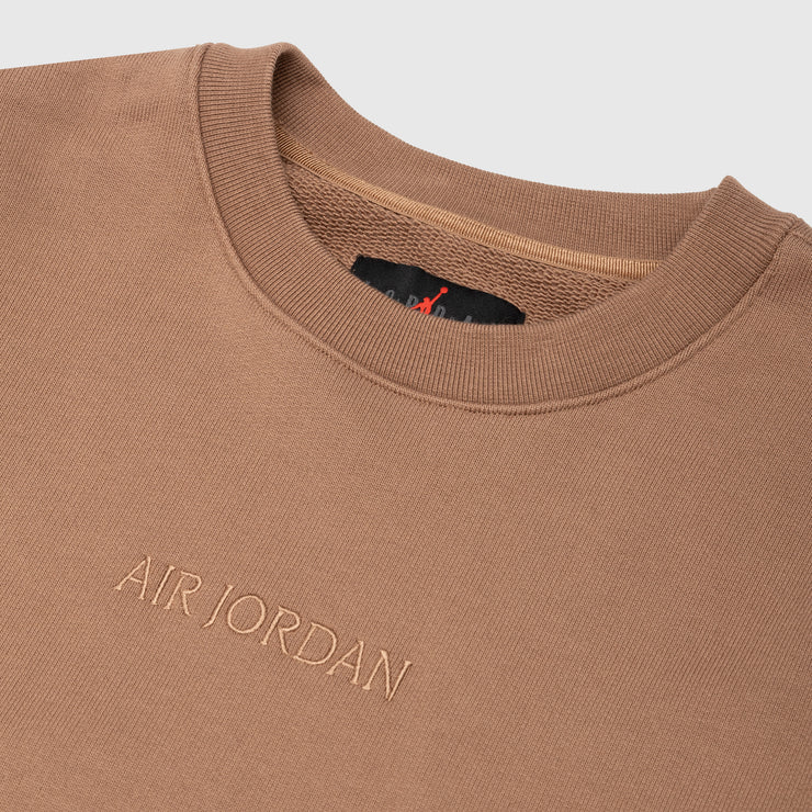 WORDMARK CREWNECK "ARCHAEO BROWN"