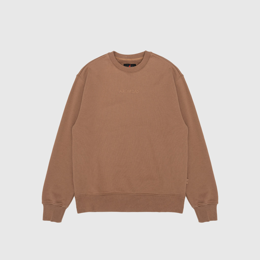 WORDMARK CREWNECK "ARCHAEO BROWN"