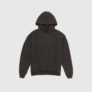 WORDMARK HOODY "OFF NOIR"