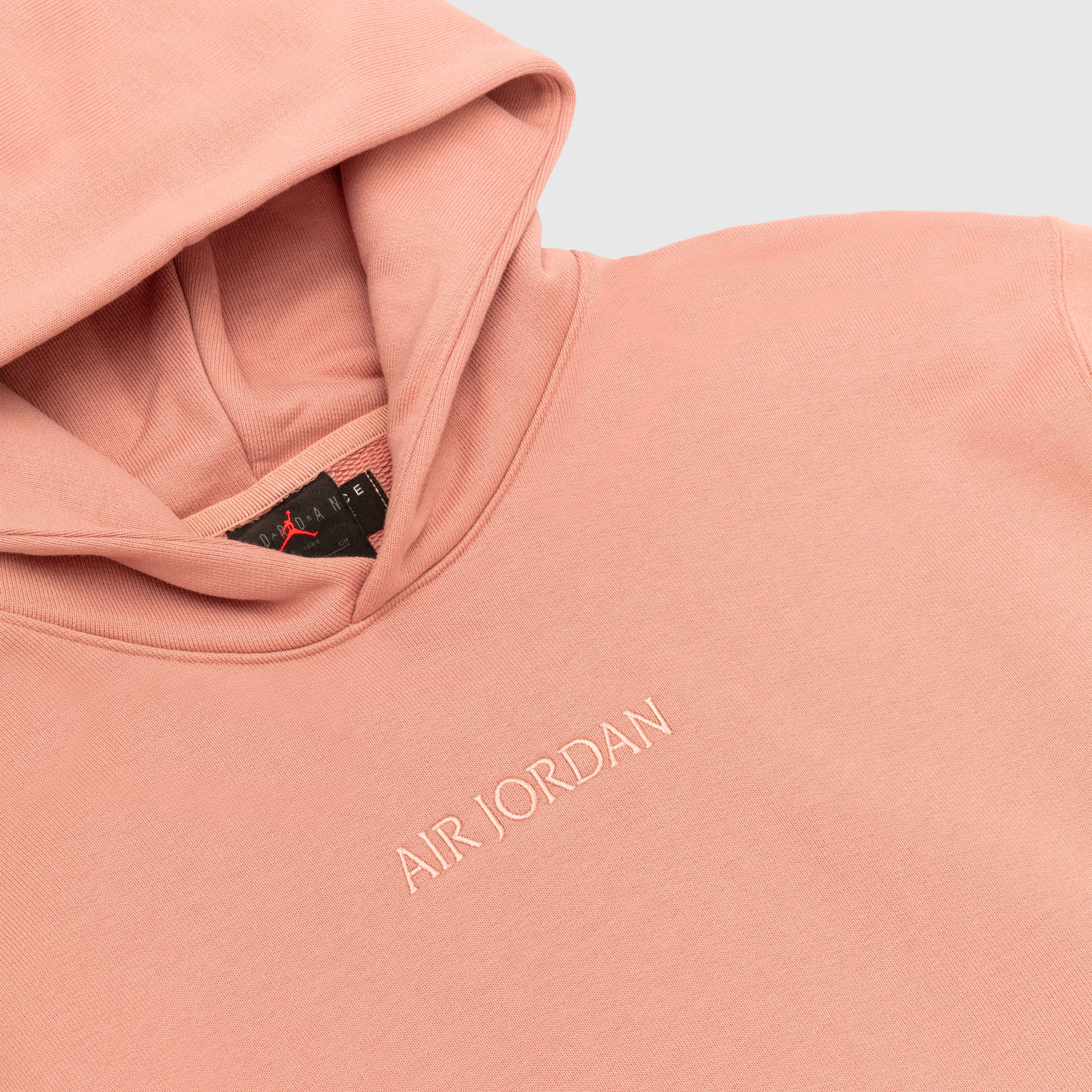 WORDMARK HOODY "RUST PINK"