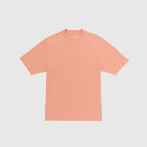 WORDMARK S/S T-SHIRT "RUST PINK"