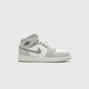 AIR JORDAN 1 MID SE (GS) "NEUTRAL GREY"