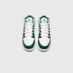 AIR JORDAN 1 MID SE (GS) "OXIDIZED GREEN"