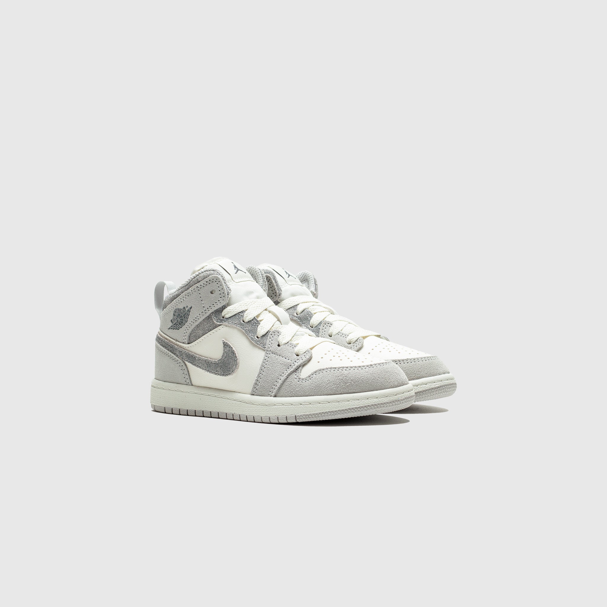 AIR JORDAN 1 MID SE (PS) "NEUTRAL GREY"