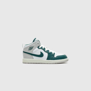 AIR JORDAN 1 MID SE (PS) "OXIDIZED GREEN"