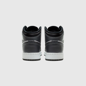 AIR JORDAN 1 MID (GS) "IRON GREY"