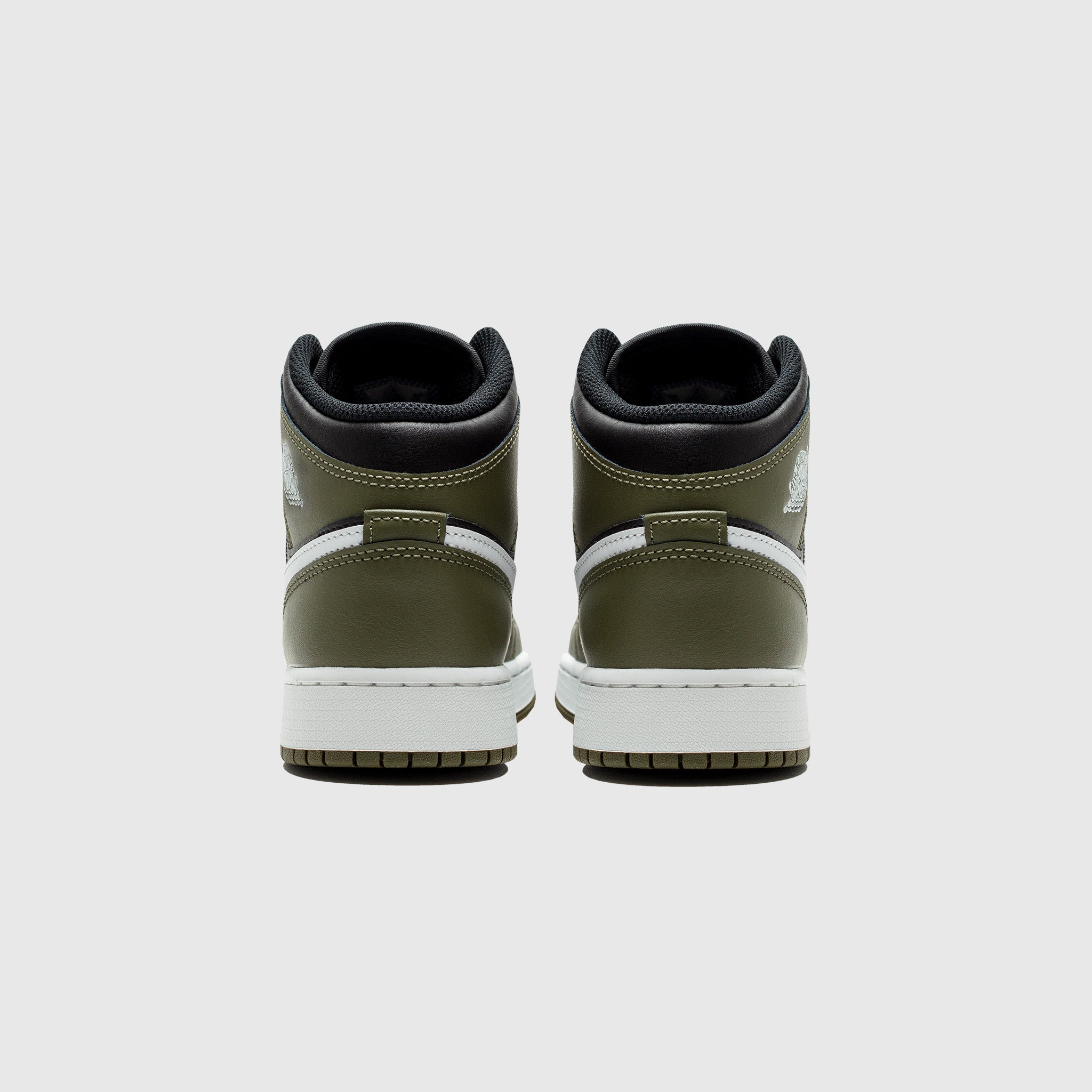 AIR JORDAN 1 MID (GS) "MEDIUM OLIVE"