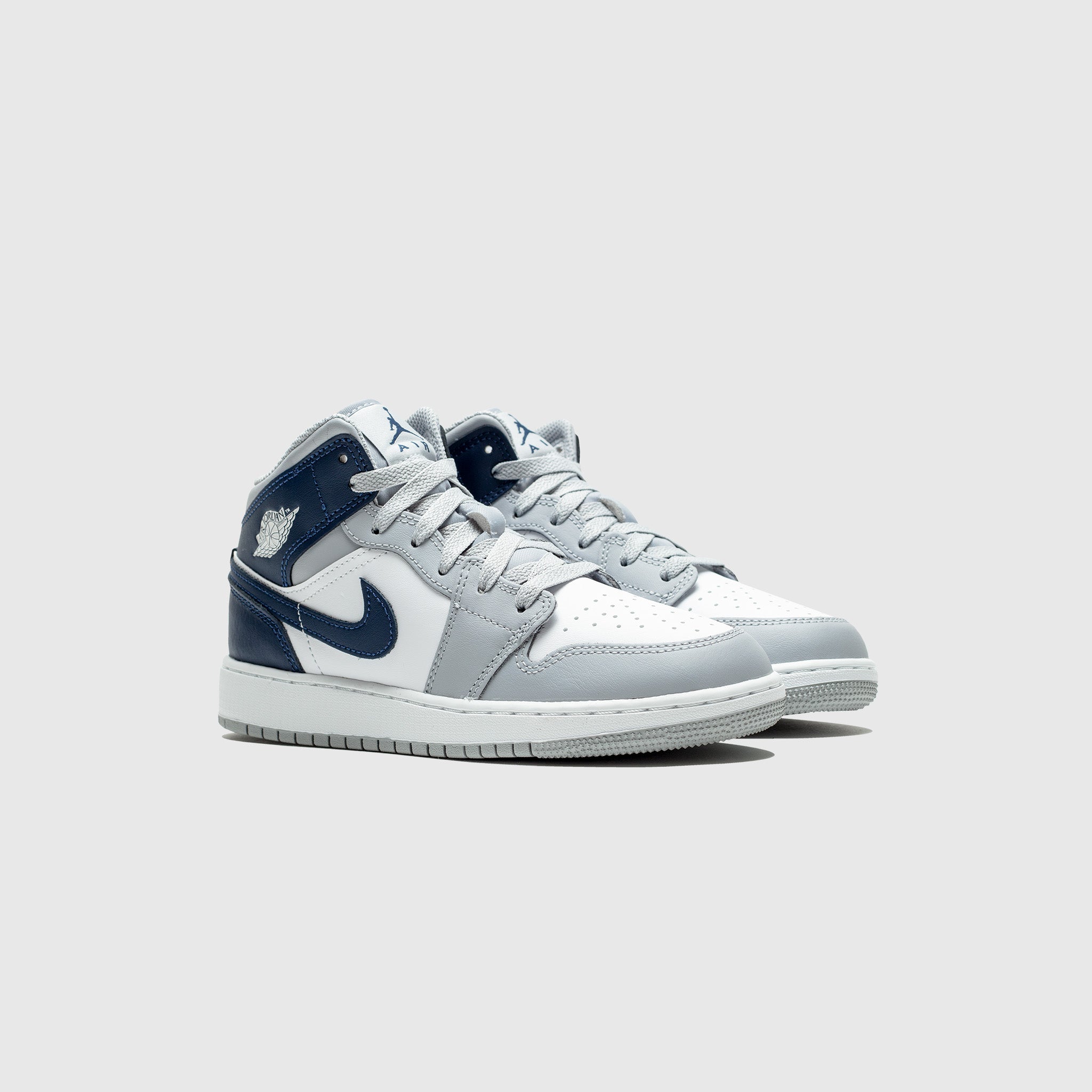 AIR JORDAN 1 MID (GS) "WOLF GREY"