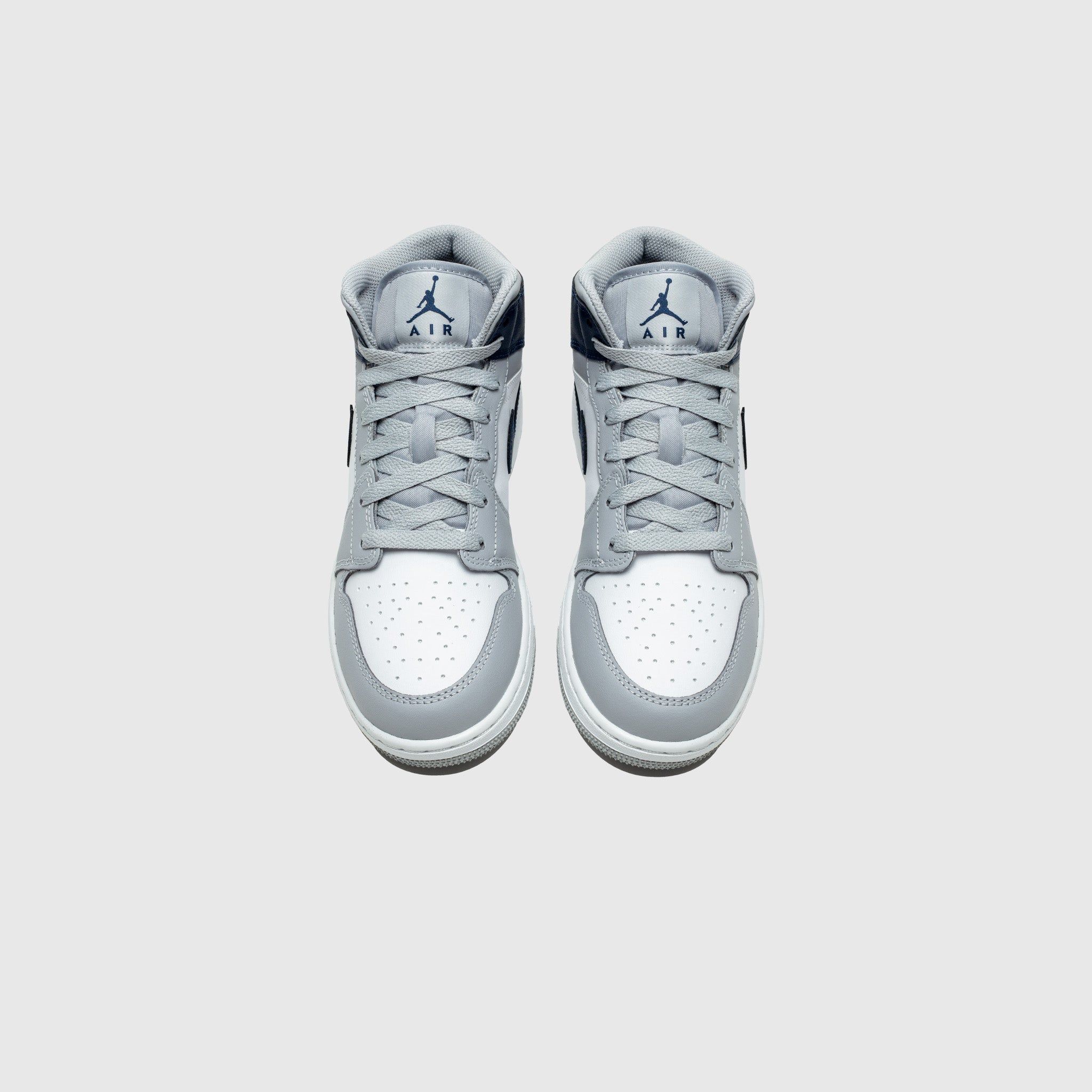 AIR JORDAN 1 MID (GS) "WOLF GREY"