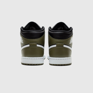 AIR JORDAN 1 MID "MEDIUM OLIVE"