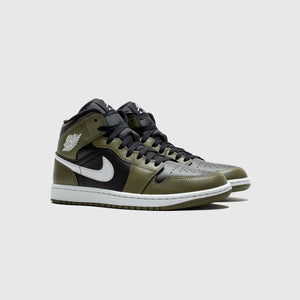 AIR JORDAN 1 MID "MEDIUM OLIVE"