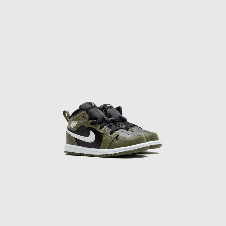 AIR JORDAN 1 MID (TD) "MEDIUM OLIVE"