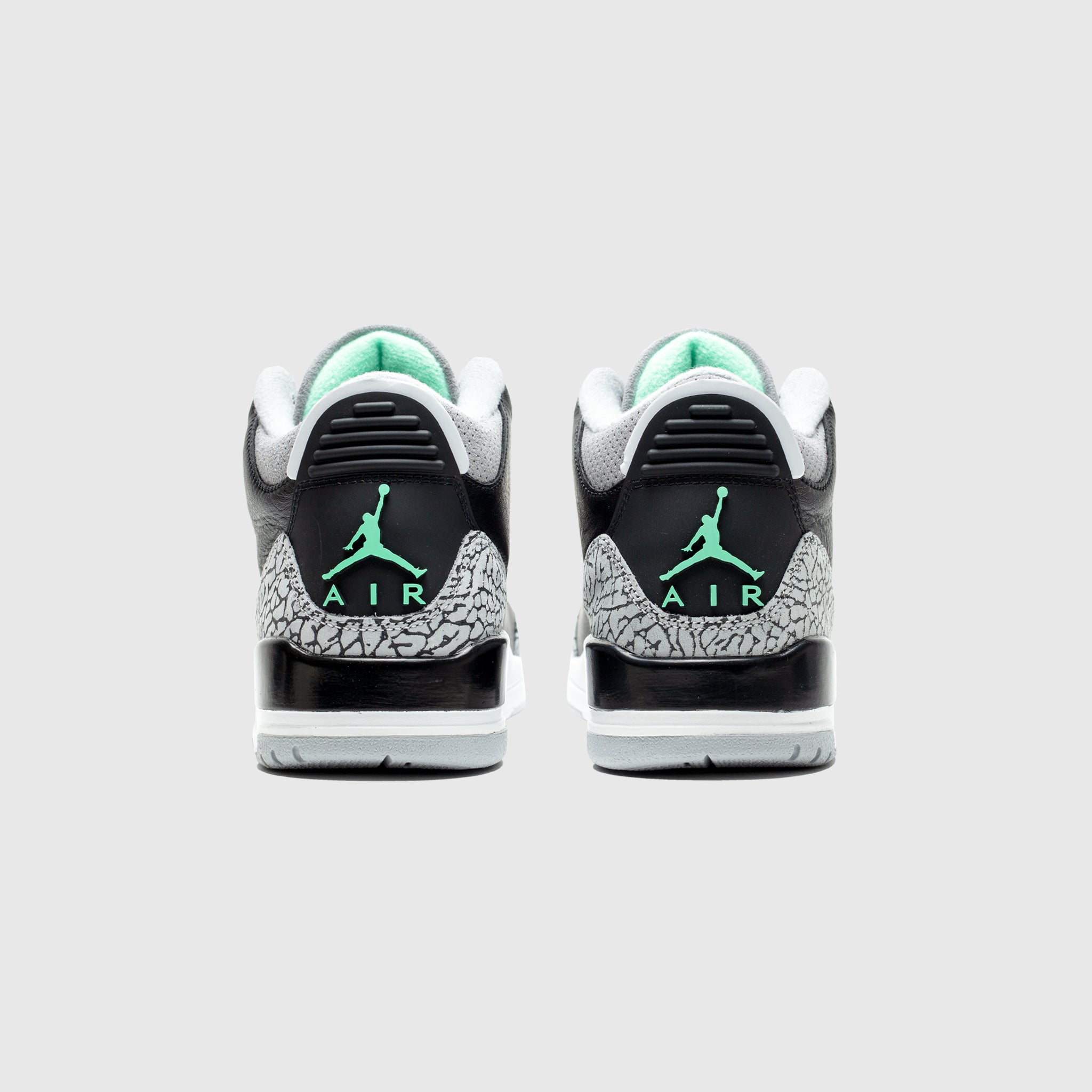 AIR Nike JORDAN 3 RETRO "BLACK/GREEN GLOW"