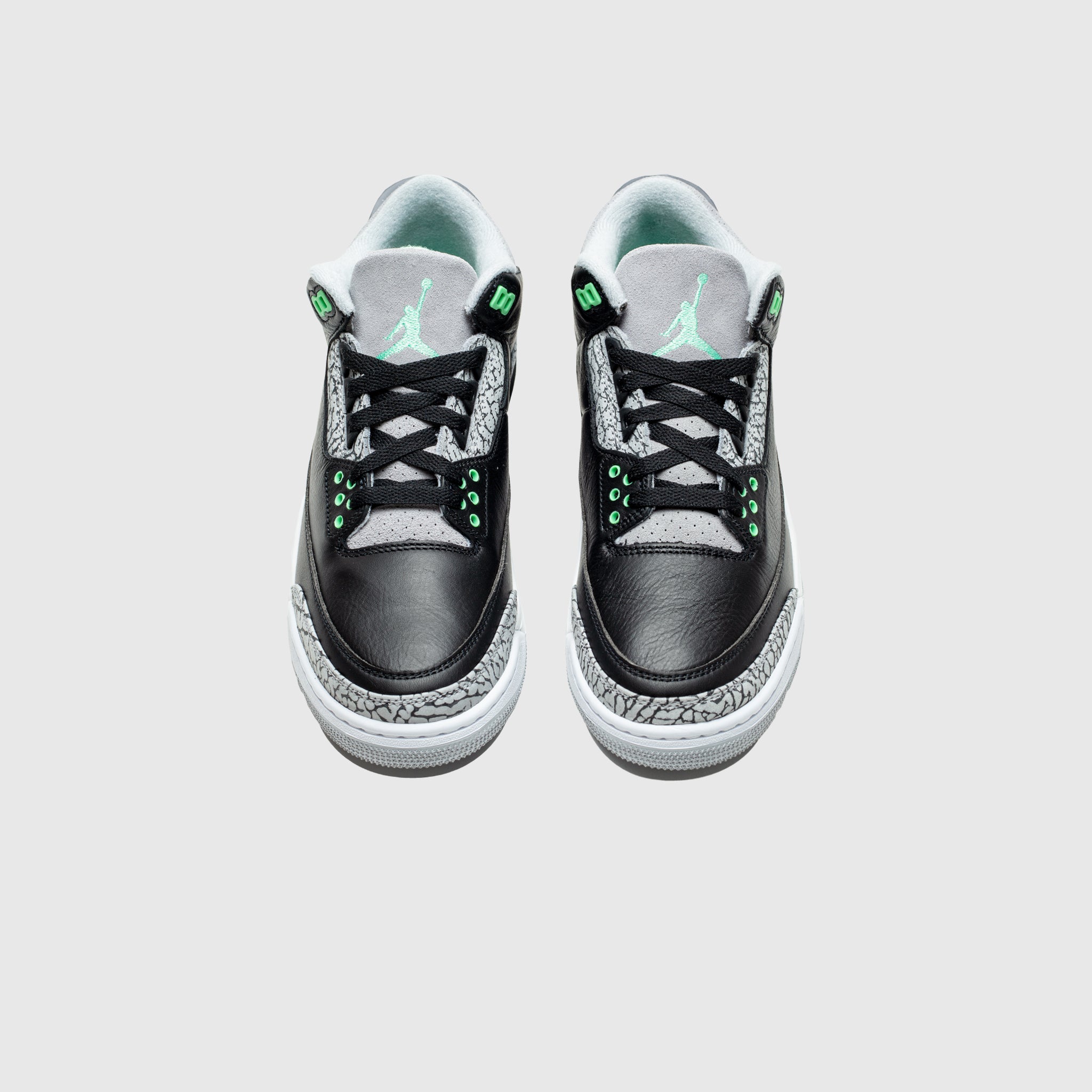AIR Nike JORDAN 3 RETRO "BLACK/GREEN GLOW"