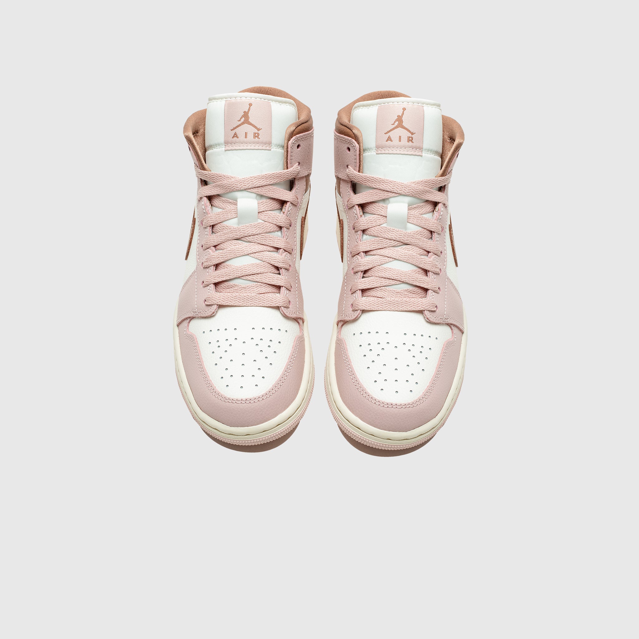 WMNS AIR JORDAN 1 MID "PINK OXFORD"