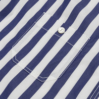 X CARHARTT WIP STRIPED S/S WORK SHIRT