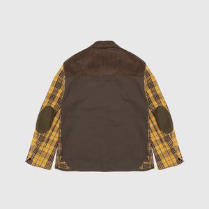 COTTON FLANNEL CHECK BLOUSON