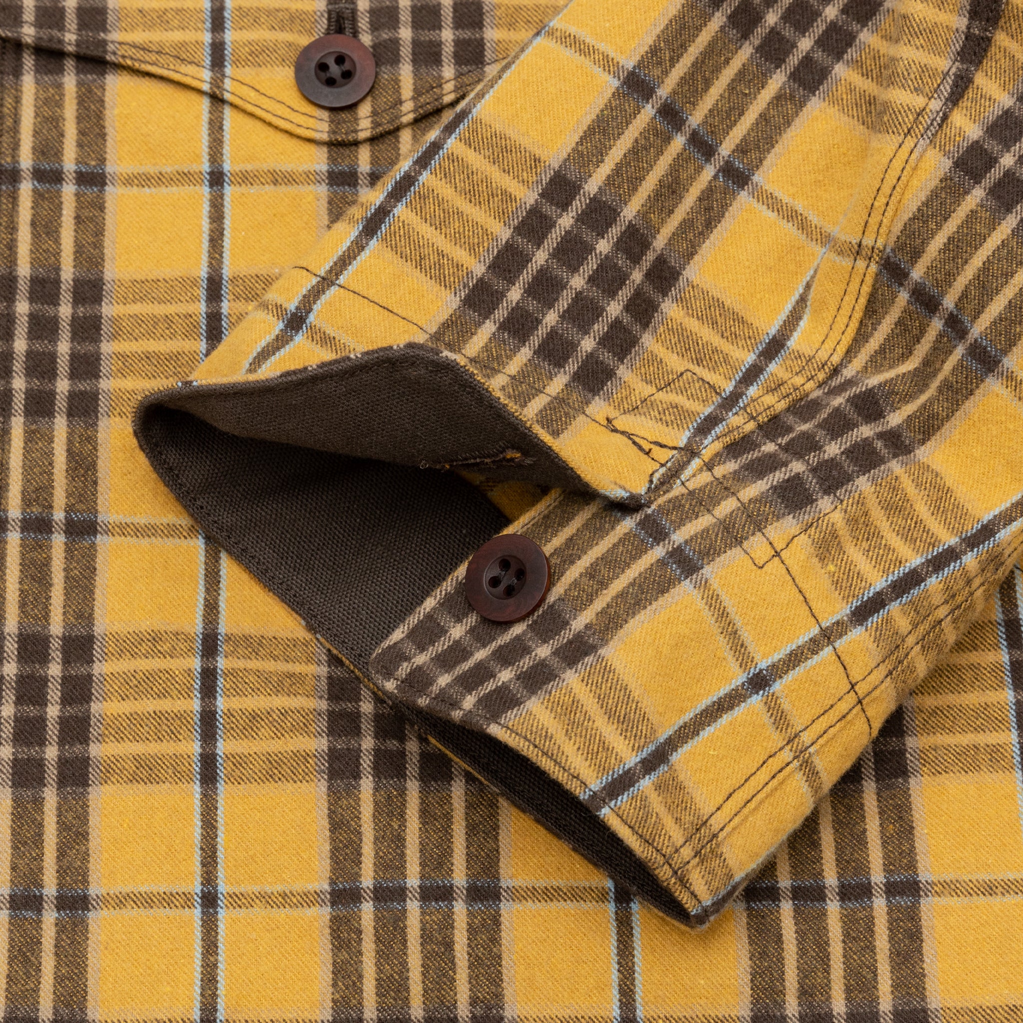 COTTON FLANNEL CHECK BLOUSON