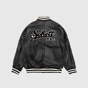 X SCHOTT LEATHER JACKET