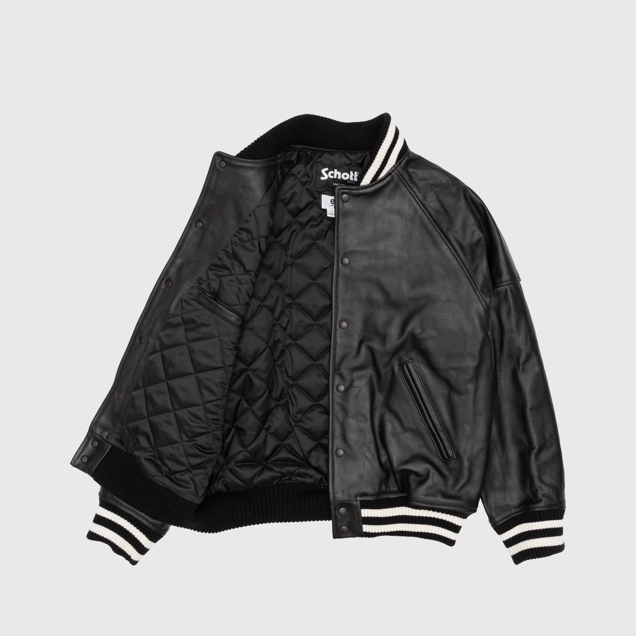 X SCHOTT LEATHER JACKET