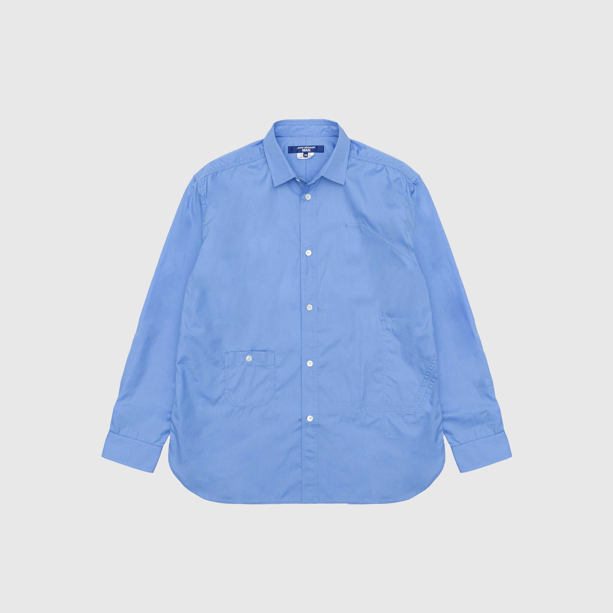 COTTON ELBOW PATCH SHIRT