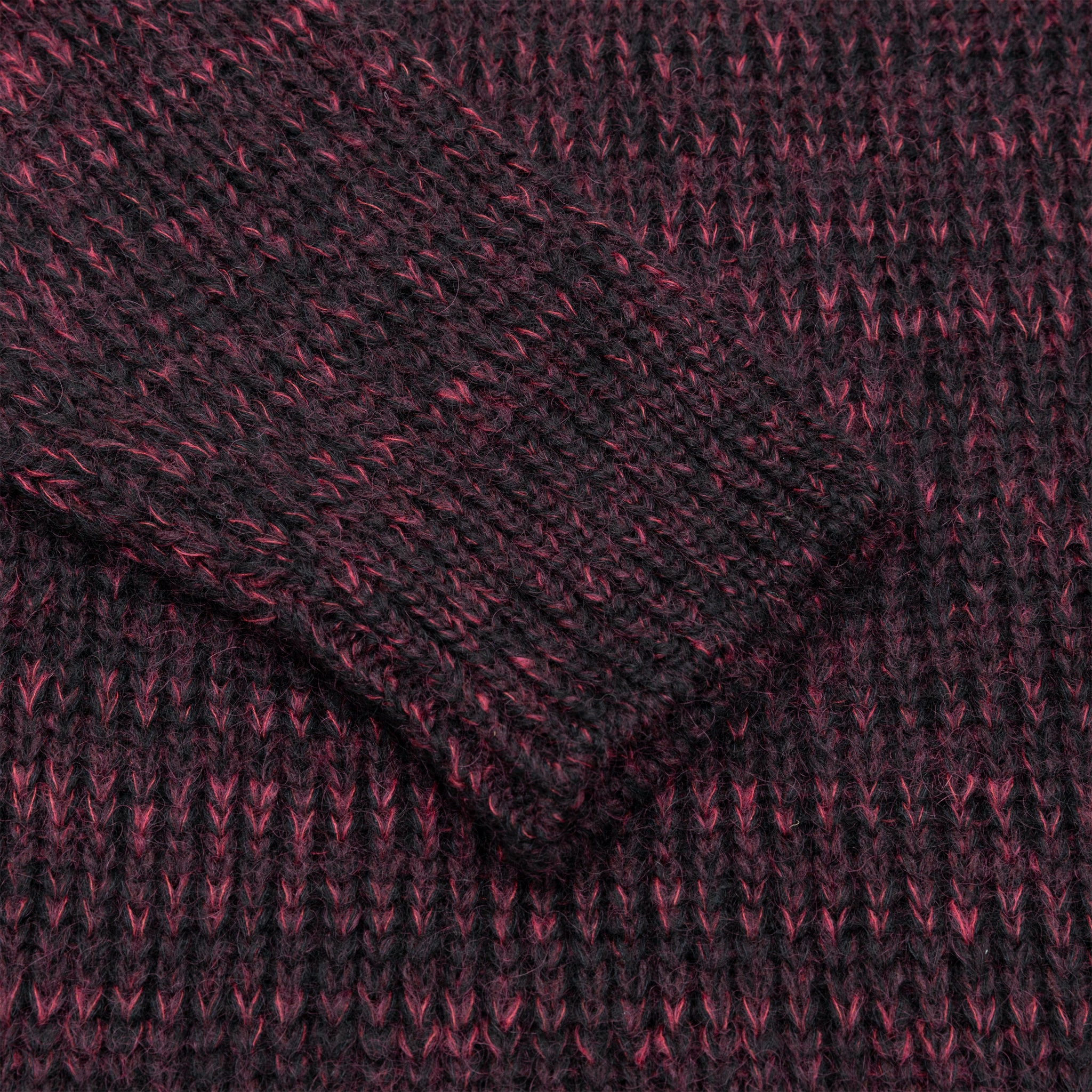 SHETLAND WOOL MOHAIR SWEATER