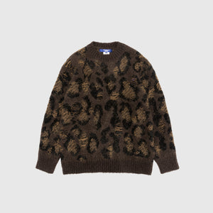 WOOL INTERLOCK JACQUARD SWEATER