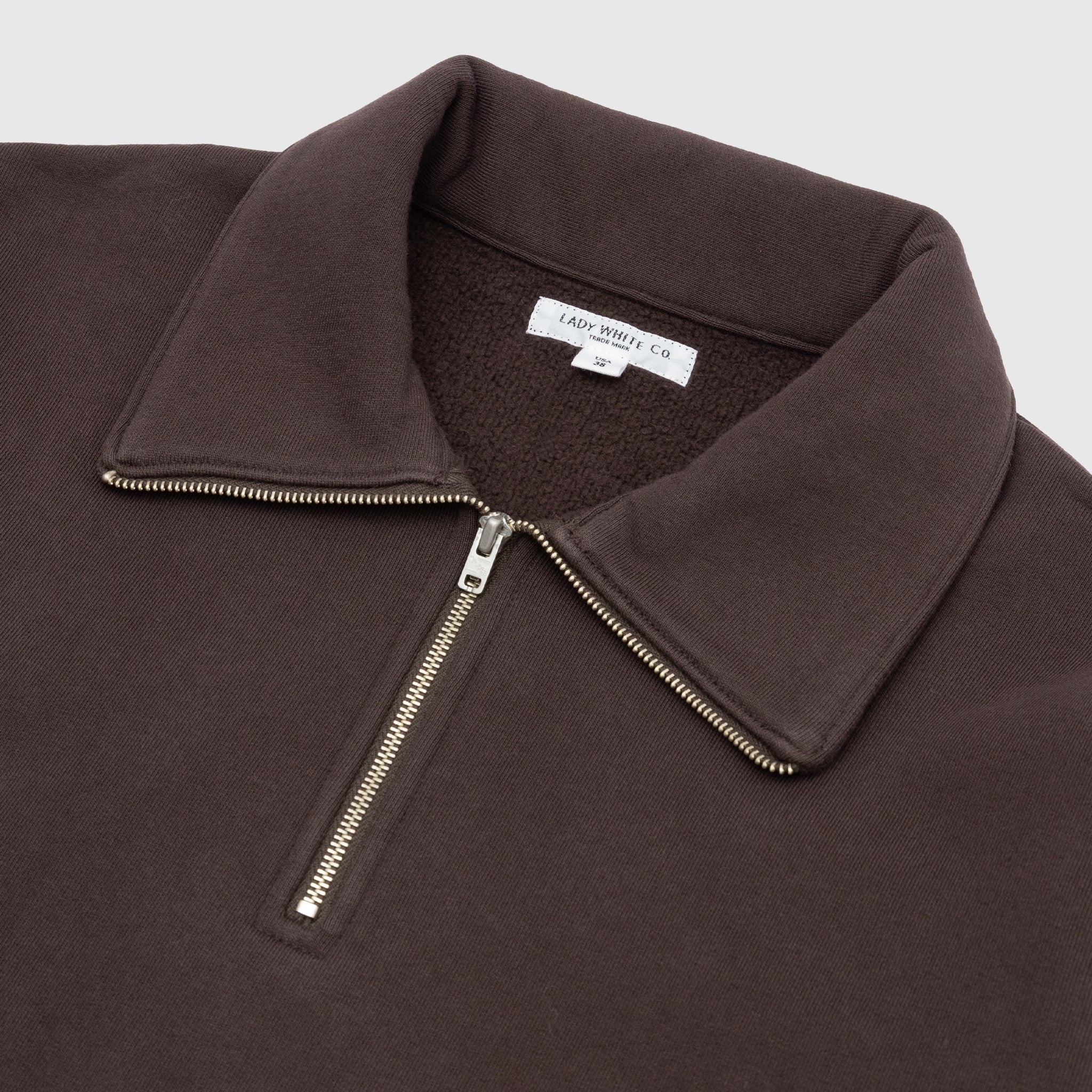 QUARTER ZIP SWEATSHIRT