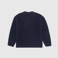 LAMBSWOOL GRS CREWNECK KNIT SWEATER