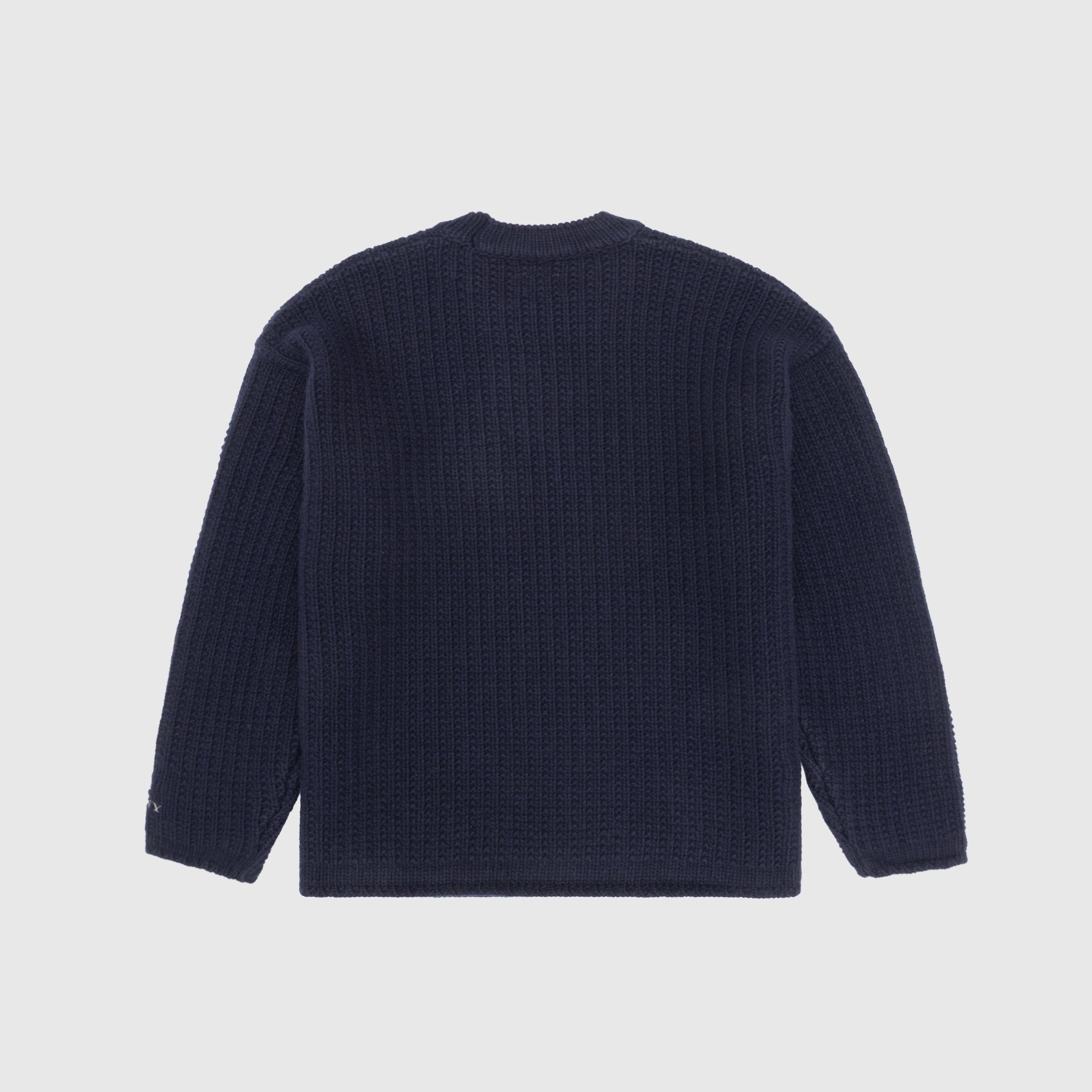 LAMBSWOOL GRS CREWNECK KNIT SWEATER
