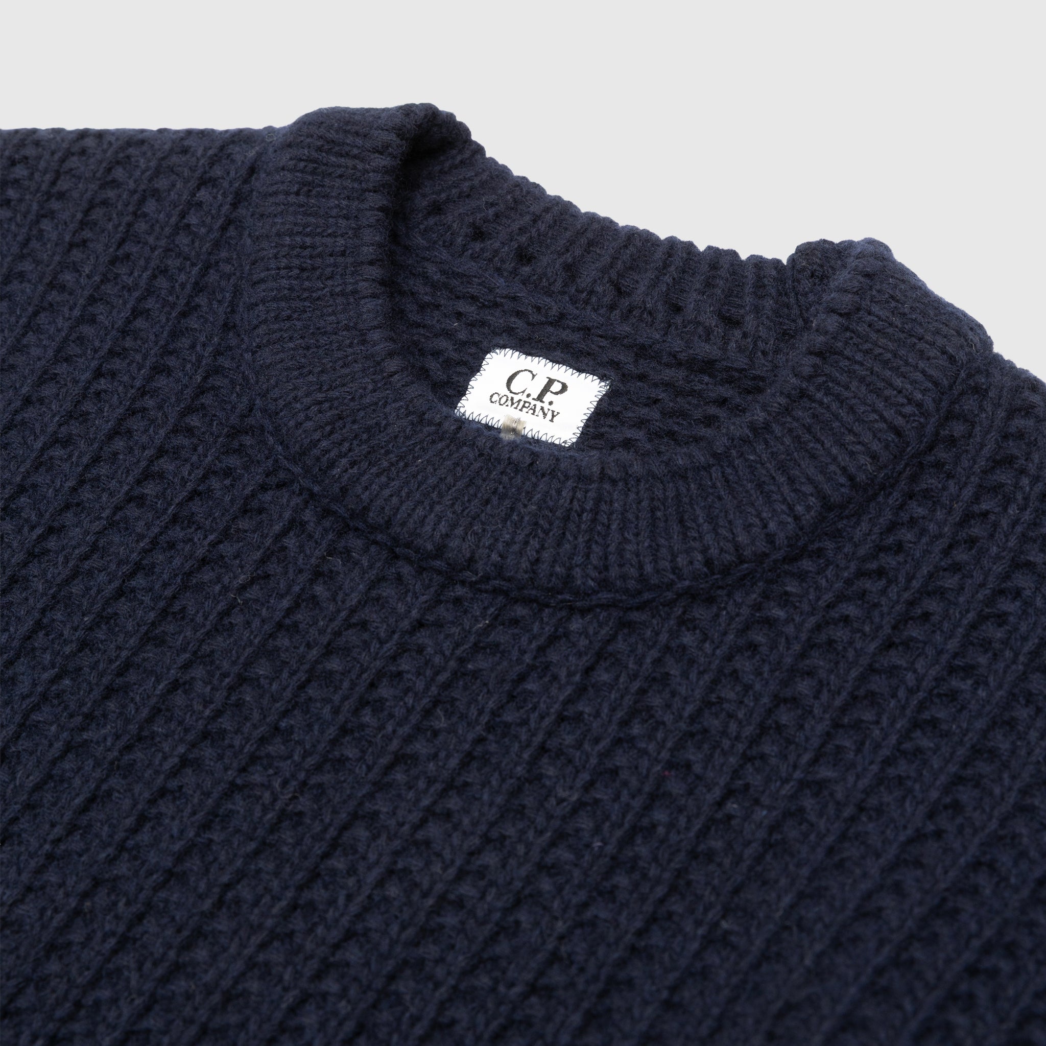LAMBSWOOL GRS CREWNECK KNIT SWEATER