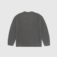 LAMBSWOOL GRS CREWNECK KNIT SWEATER