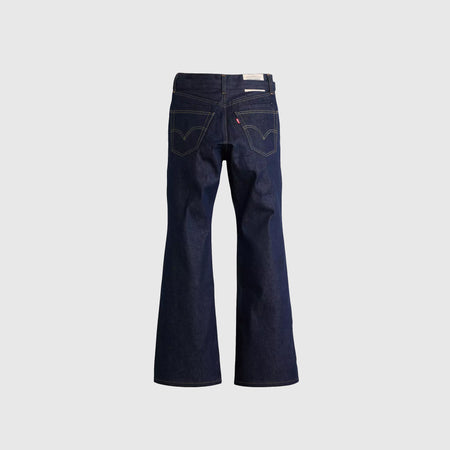 X SACAI BELTED FLARE JEAN