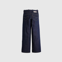 X SACAI BELTED WIDE JEAN