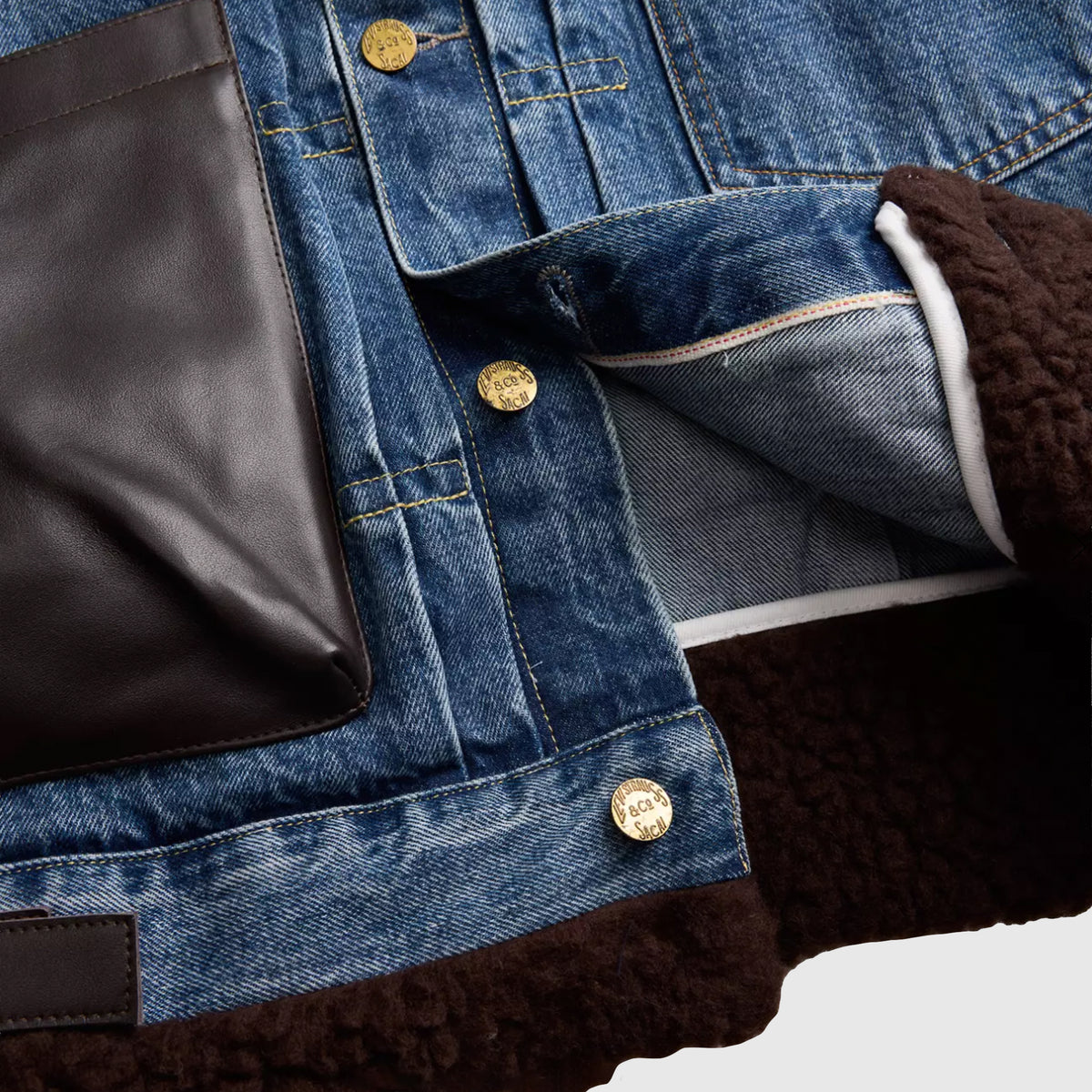 X SACAI SHERPA JACKET