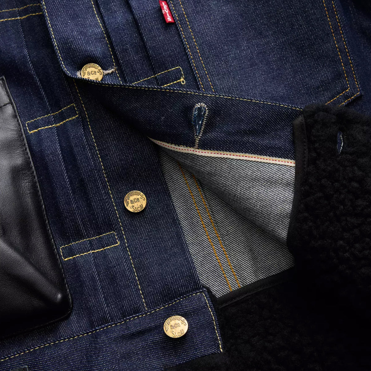 X SACAI SHERPA JACKET W