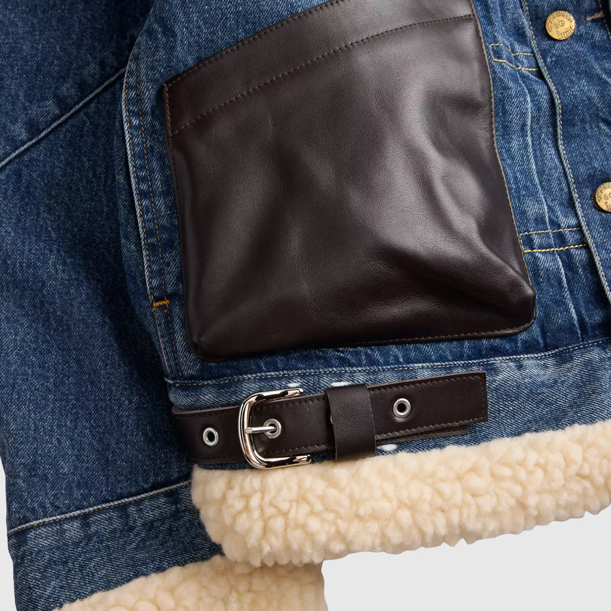 X SACAI SHERPA JACKET W