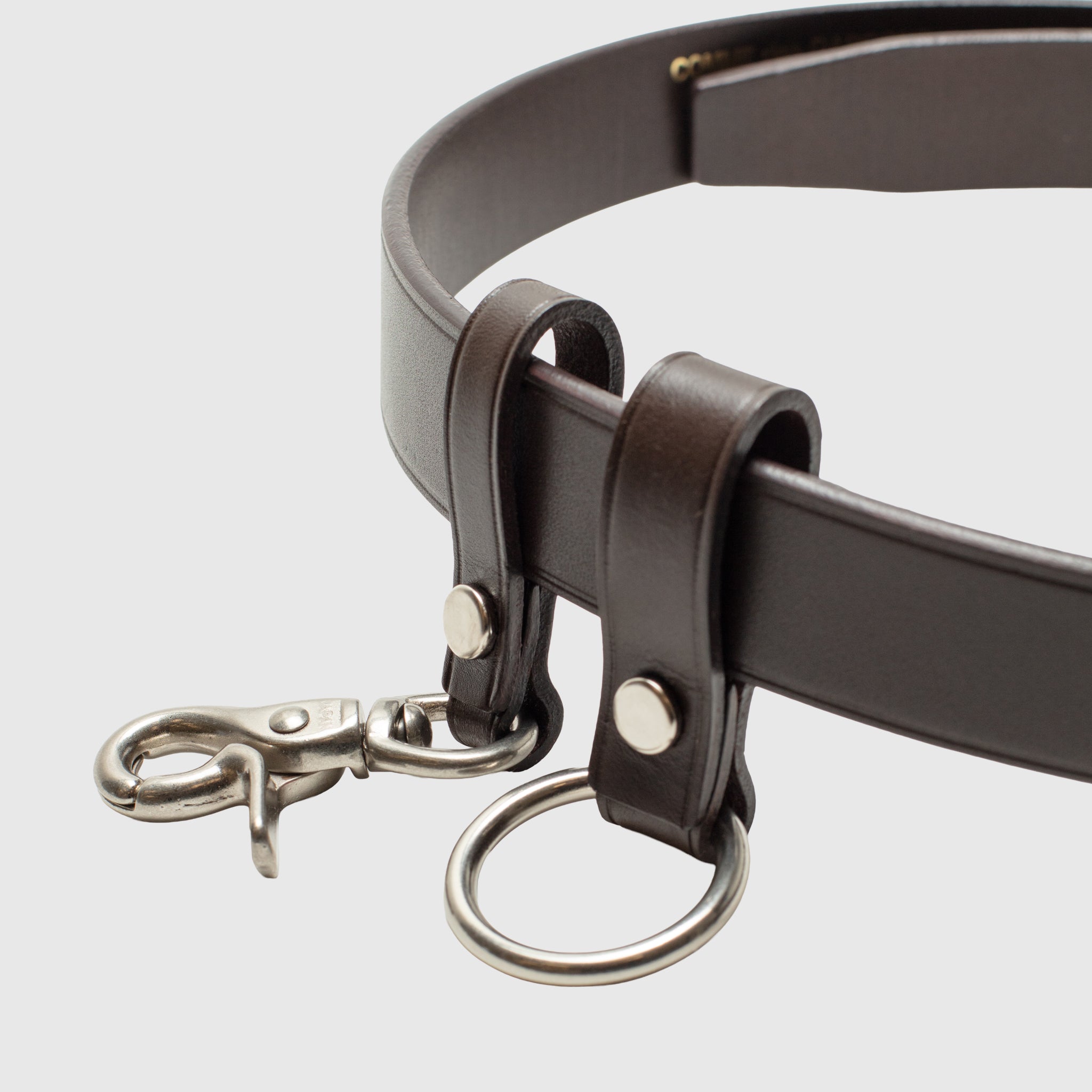 LEATHER KEY-RING BELT